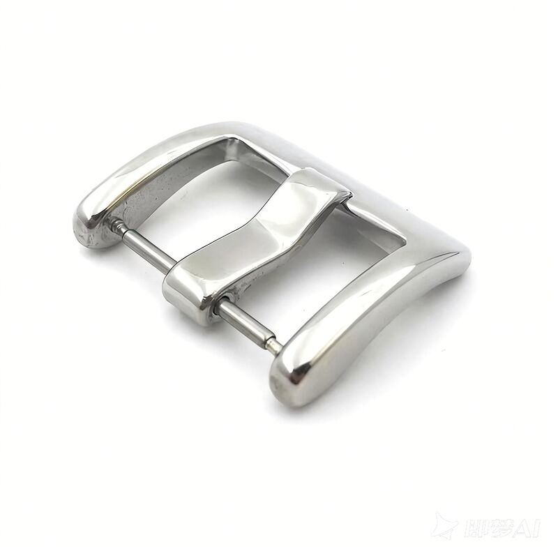 Custom 316L Watch Clasp 20mm 22mm 24mm Hight Quality Solid Stainless Steel Pin Buckle Tongue 5mm for Watch Strap