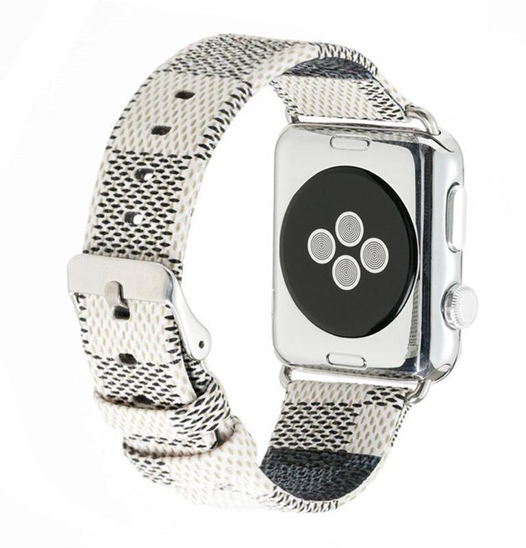 Sport Leisure Style for IWatch Lattice Leather for Apple Watch Band