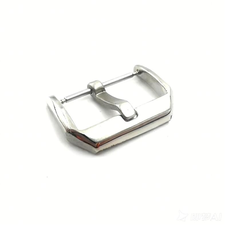 Custom Watch Buckle Manufacturer Solid 304L Stainless Steel Watch Buckle Tongue 2mm Pin Clasp for Wristwatch Strap 18 20 22 MM