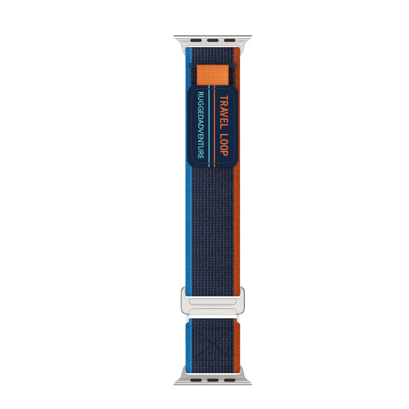 2024 High Quality Soft Trail Nylon Magicstraps Canvas Smart Watch Band for Apple Watch 9 Strap