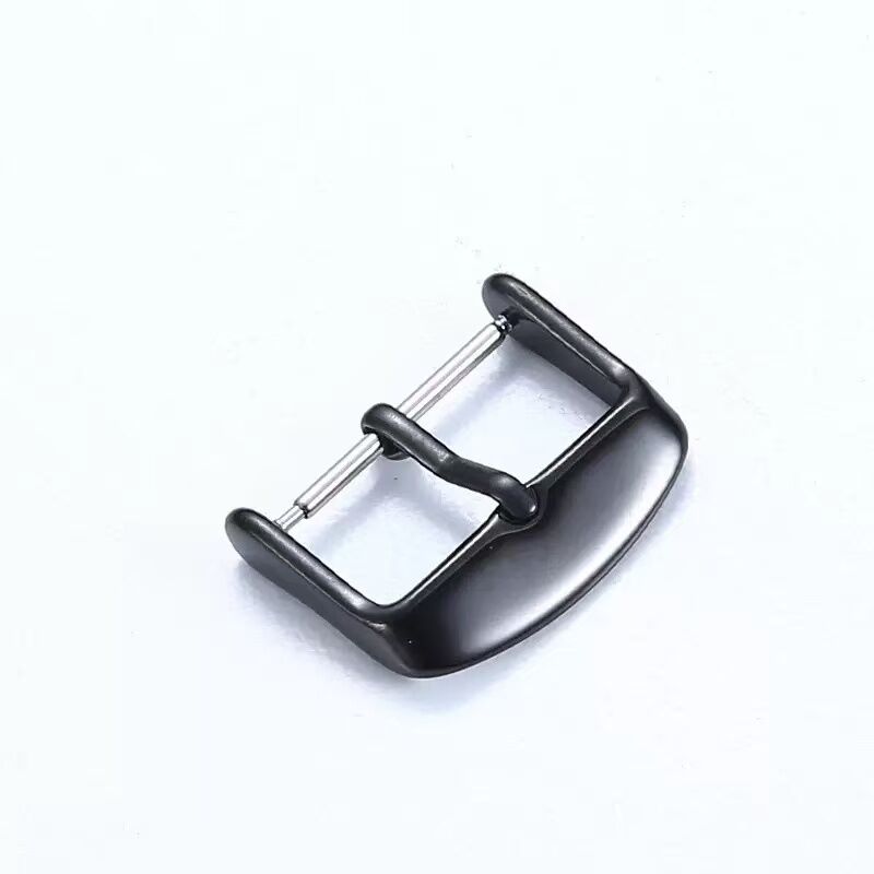 Custom Watch Pin Clasp Factory 316L Stainless Steel 18mm Watch Strap Buckle 2.0mm Tongue