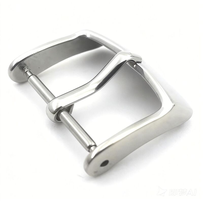 Custom Watch Pin Clasp Factory 316L Stainless Steel 18mm Watch Strap Buckle 2.0mm Tongue
