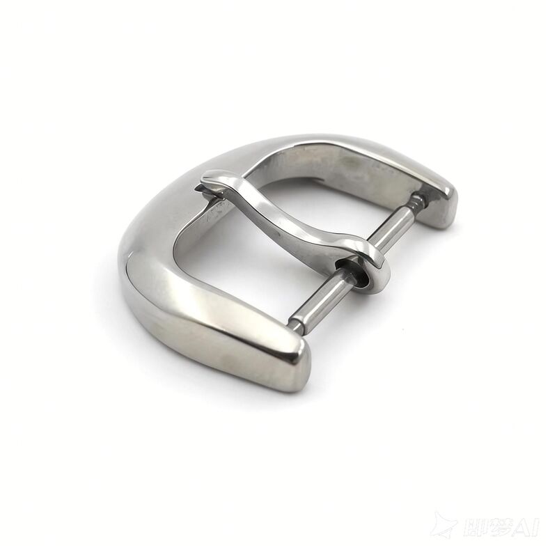 Watch Buckle 316L Stainless Steel Watch Strap Sandblasting Pin Buckle Clasp Size 18mm with 1.5mm Tongue