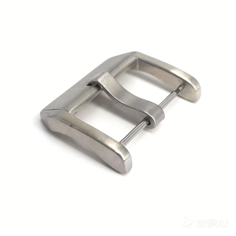 Watch Buckle Manufacturer 316 Stainless Steel Fine Brushed Watch Buckle Clasp Size 24mm with 4.0mm Solid  Brushed Tongue