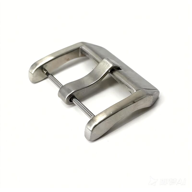 Watch Buckle Manufacturer 316 Stainless Steel Fine Brushed Watch Buckle Clasp Size 24mm with 4.0mm Solid  Brushed Tongue