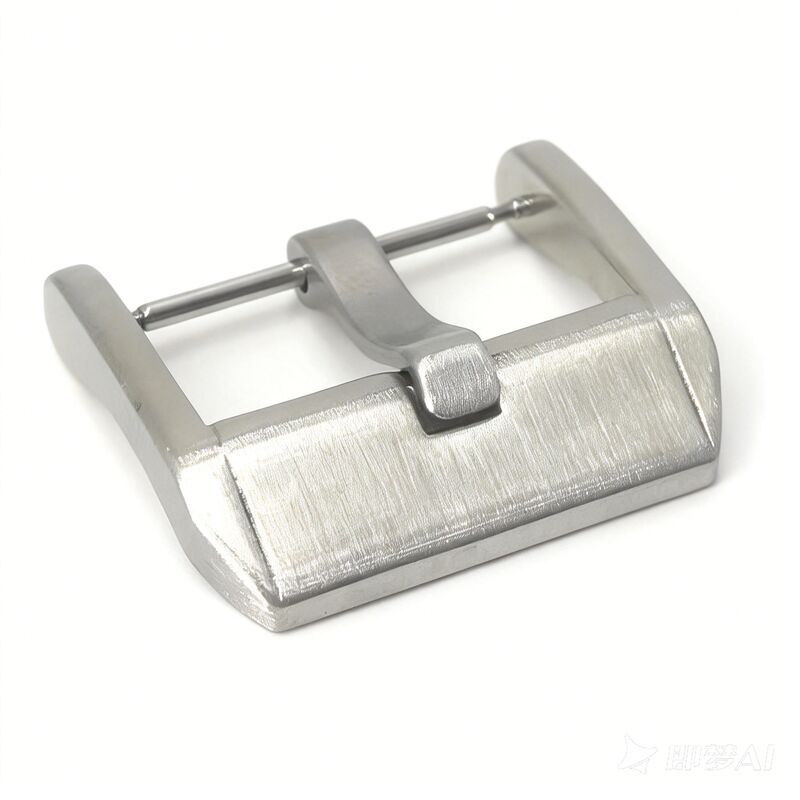 Watch Buckle Manufacturer 316 Stainless Steel Fine Brushed Watch Buckle Clasp Size 24mm with 4.0mm Solid  Brushed Tongue