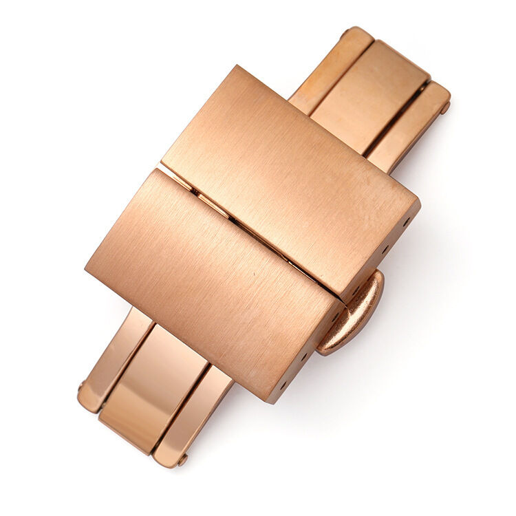 18mm 20mm 22mm 24mm Custom Watch Buckle Deployment Clasp for Watch Strap Folding Butterfly Stainless Steel Watch Buckle