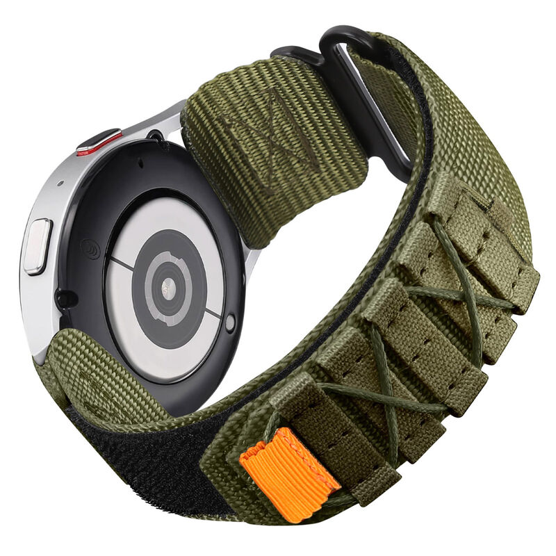 20mm 22mm Sport Canvas Nylon Watch Band Strap for Samsung Watch Sturdy Durable Bracelet Universal Nylon Solo Loop Watchband