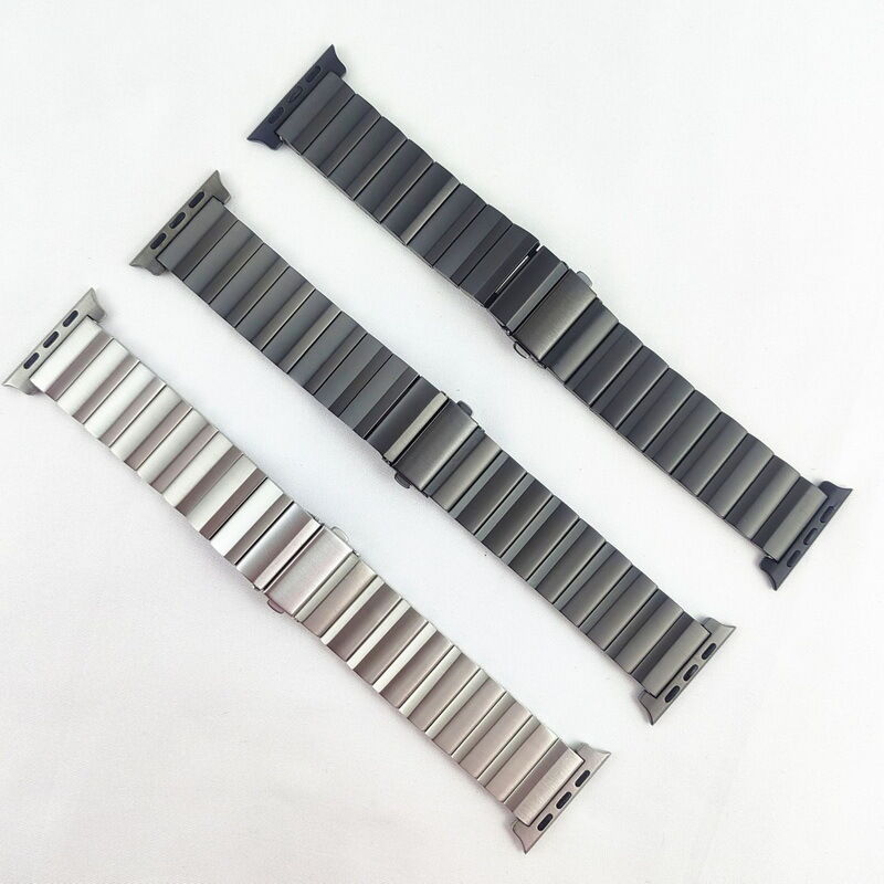 Luxury New Titanium Alloy Metal Watch Band for Apple Watch Ultra 2/8/SE Straps with Titanium Adapters for IWatch 41MM 45MM