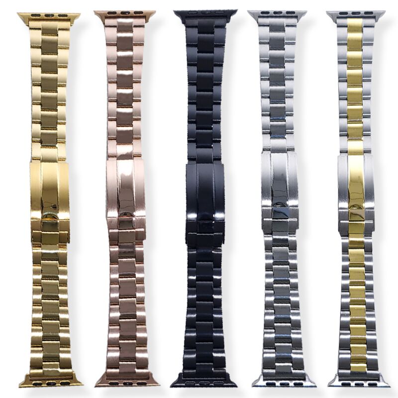 Business Metal Diving Strap for IWatch 7 SE 3 40/41/44/45mm Luxury Stainless Steel Band for Apple Watch Ultra 8 49mm Wristbands