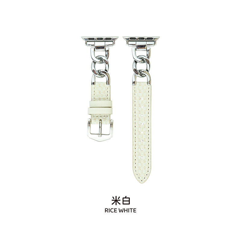 Luxury Designer Watch Strap Aluminium Alloy Bracelet Woman Girl Leather Fashion Watch Bnad for for Apple Iwatch 4 5 6 7 8 Ultra