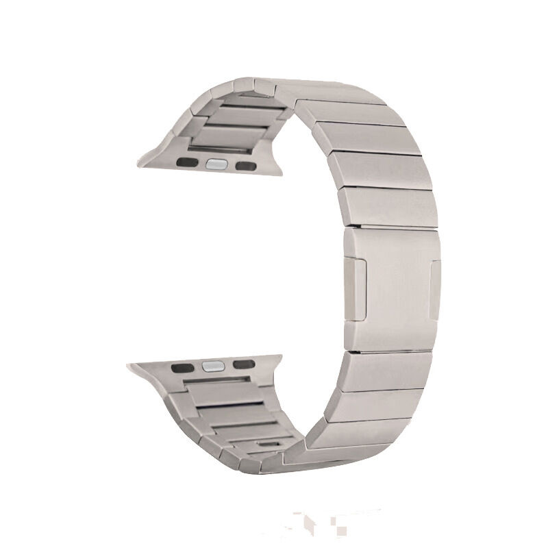 Luxury Stainless Appl Watch Ultra Titanium Color 316L Metal Band Strap for Apple Smart Watch Ultra Titanium Magnetic Buckle Band