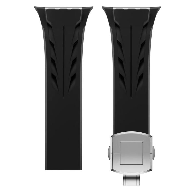 49mm for Apple Ultra 2 Rubber Watch Band Bracelet Luxury Adjustable Soft Silicone Breathable Sport 45mm I Watch Straps 10/9/8