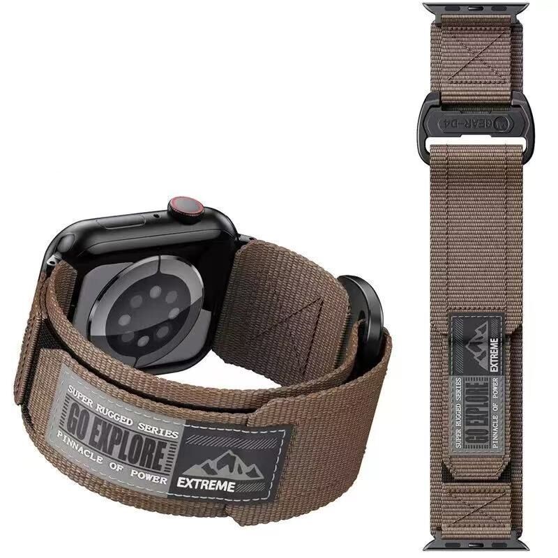 41 45mm Nylon Elastic Watch Strap I Watch 7/8/9/10 Ultra 2 Sport Comfortable Fabric Strap 42/44/45/46/49mm for Apple Watch Band