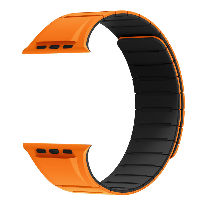41 45mm Strong Magnetic Silicone Watch Band Sport I Watch Straps 10/9/8 Ultra 2 42/44/45/49mm Men Woman for Apple Watch Band