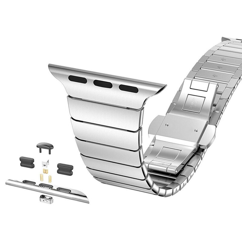 Luxury Stainless Steel Band IWatch Bands Accessories Waterproof 38 42 40 44MM Ultra Metal Strap Bracelet for Apple Watch