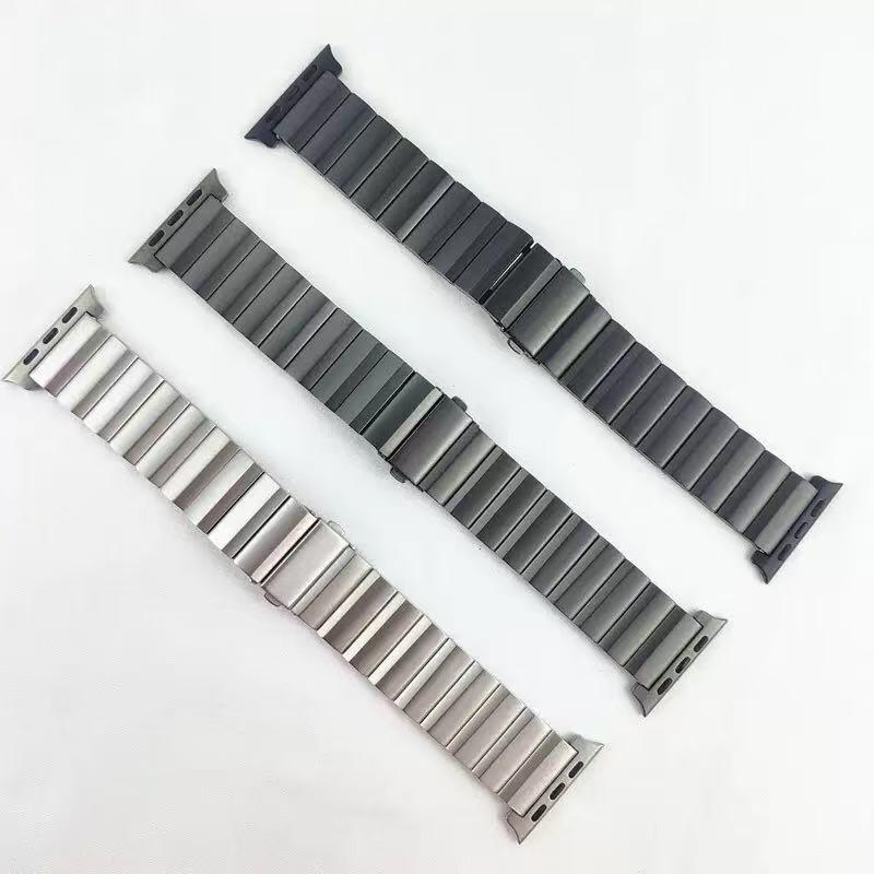 Titanium Watch Band Strap for Apple Watch Band Ultra 45mm 44mm 49mm 41mm 40mm Metal Bracelet I Watch Band Series SE