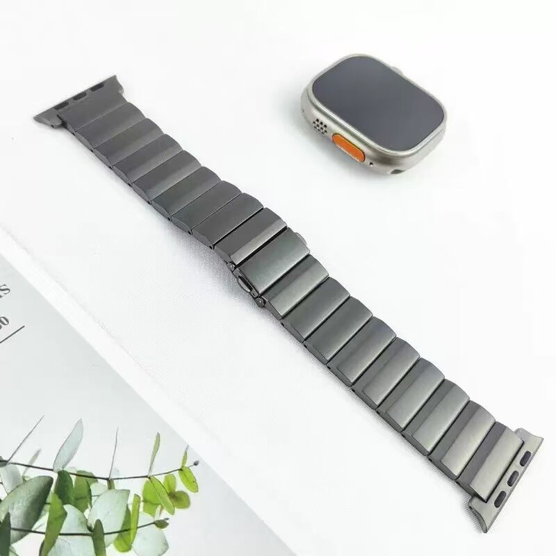 Titanium Watch Band Strap for Apple Watch Band Ultra 45mm 44mm 49mm 41mm 40mm Metal Bracelet I Watch Band Series SE