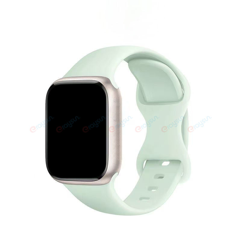 Custom Premium for Apple Watch Band Series 10 9 8 7 SE Fashion Women's Ultra 2 1 49mm 44mm 45mm 46mm Luxury Silicone Watch Strap