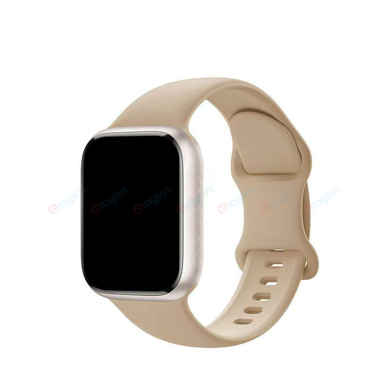Custom Premium for Apple Watch Band Series 10 9 8 7 SE Fashion Women's Ultra 2 1 49mm 44mm 45mm 46mm Luxury Silicone Watch Strap