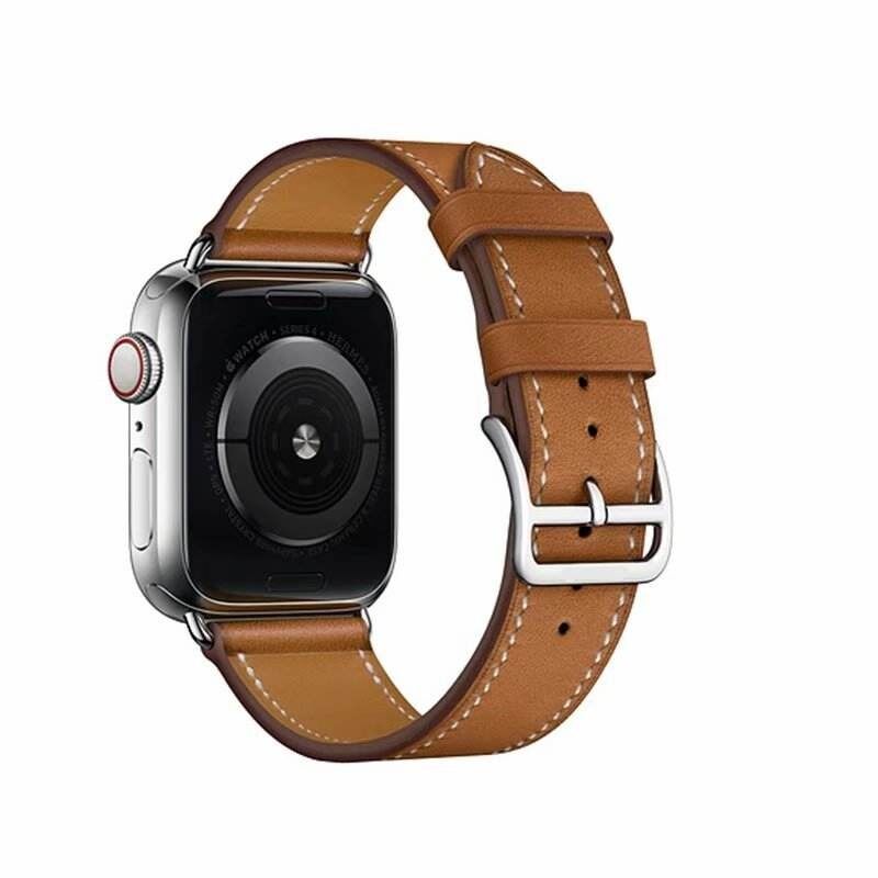 Bida Wholesale Luxury PU Leather Sport/Fashion for Watch Straps Breathable Band 14mm IWatch Series 5.6.7.8 38mm/40mm/42mm/44mm