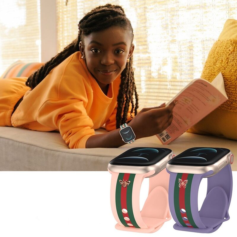 38  44 45 49 mm Luxury Woman  Watch Band New Silica Gel Watch Bands for  Series10 9 DESIGNERS Watch Strap