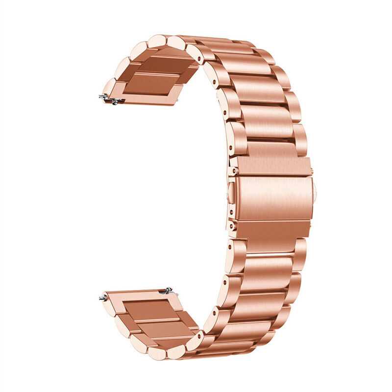 20mm 22mm Business Solid Stainless Steel Metal Watch Strap for Samsung Watch Bands