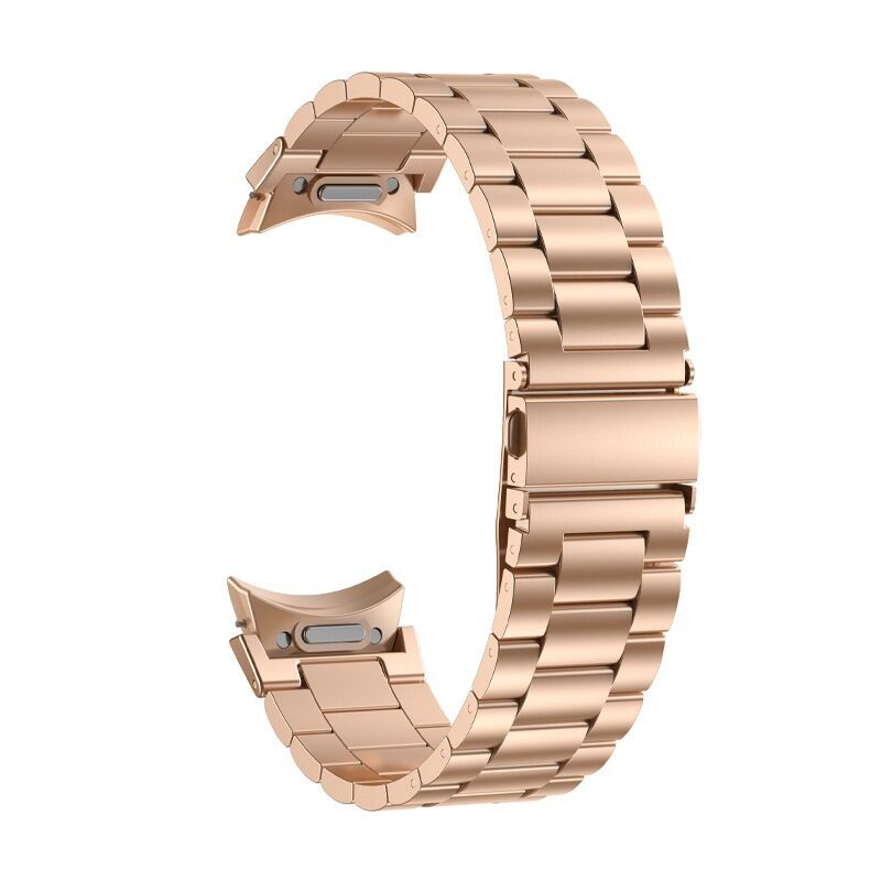 Quick-Fit Three Beads Stainless Steel Watch Band for Samsung Galaxy Watch 6/6 Classic 40mm 44mm 43mm 47mm