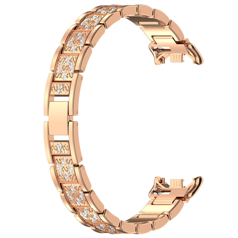 Steel Watch Strap Watch Band Strap Stainless Steel Watch Bracelet for XiaoMi Band 8