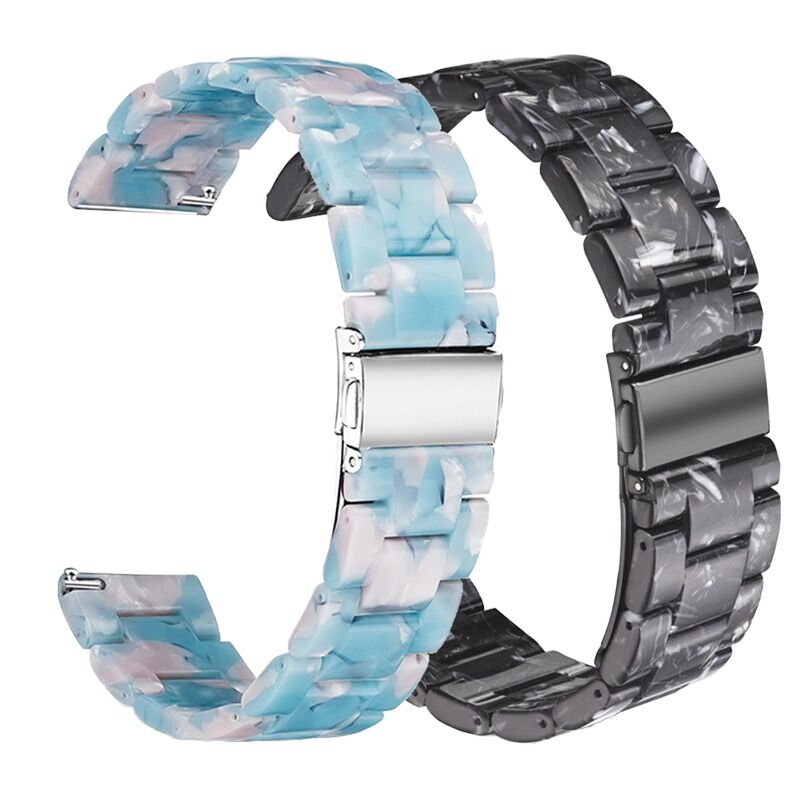 Luxury Resin Wrist Band Bracelet for Smartwatch Easy Carry Style Adjustable Fit for Apple 1/2/3/4/5/6/7/SE Resin Strap