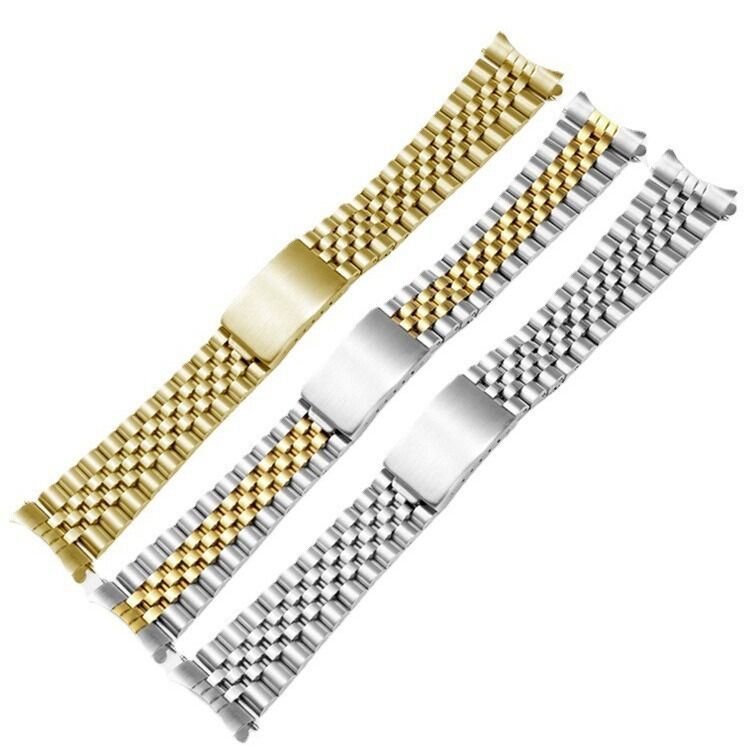 18/19/22mm/20mm Stainless Steel Luxury Strap for Rolexes for GT3pro  Band Metal Solid Watch Loop