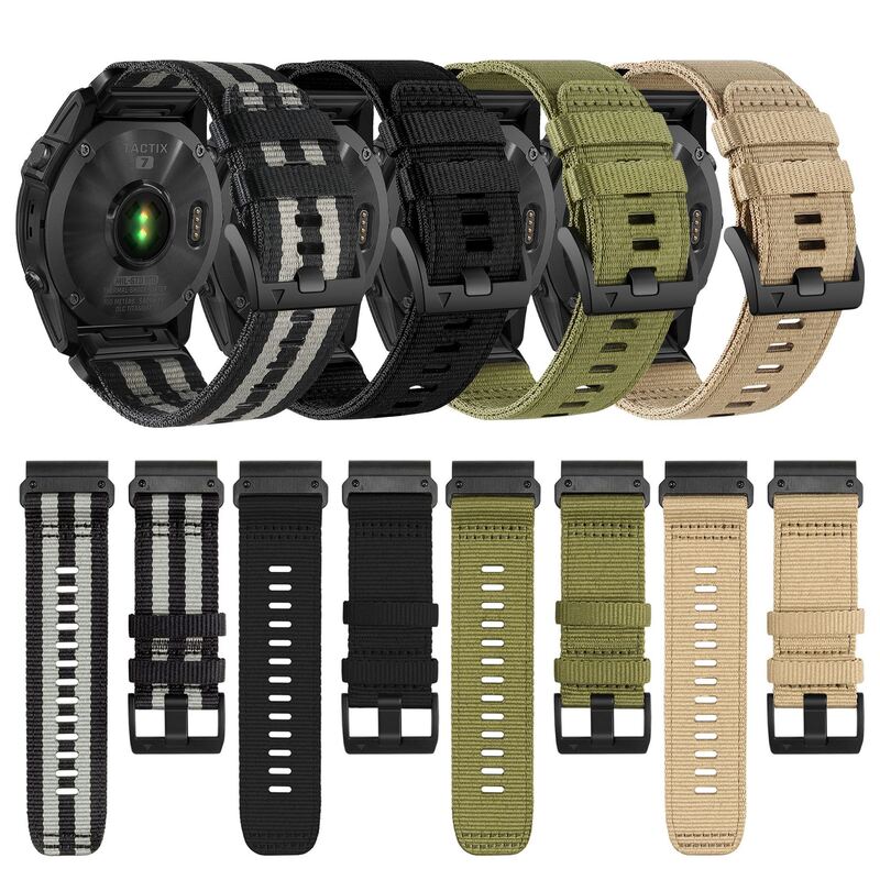 SWstrap New Released Hot Seller Nylon Watch Bands for Garmin Watch 22mm 26mm Watch Bands