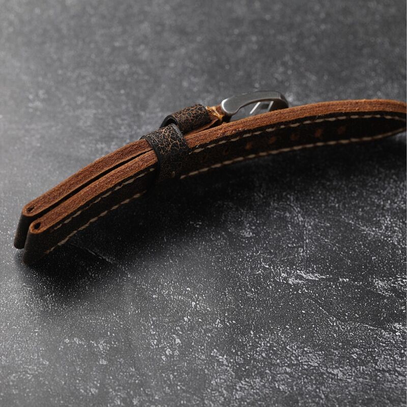 Luxury Handmade 22mm Wholesale Genuine Leather Watch Strap for Samsung Galaxy Watch 46mm/ Watch Band for Amazfit Pace/Stratos