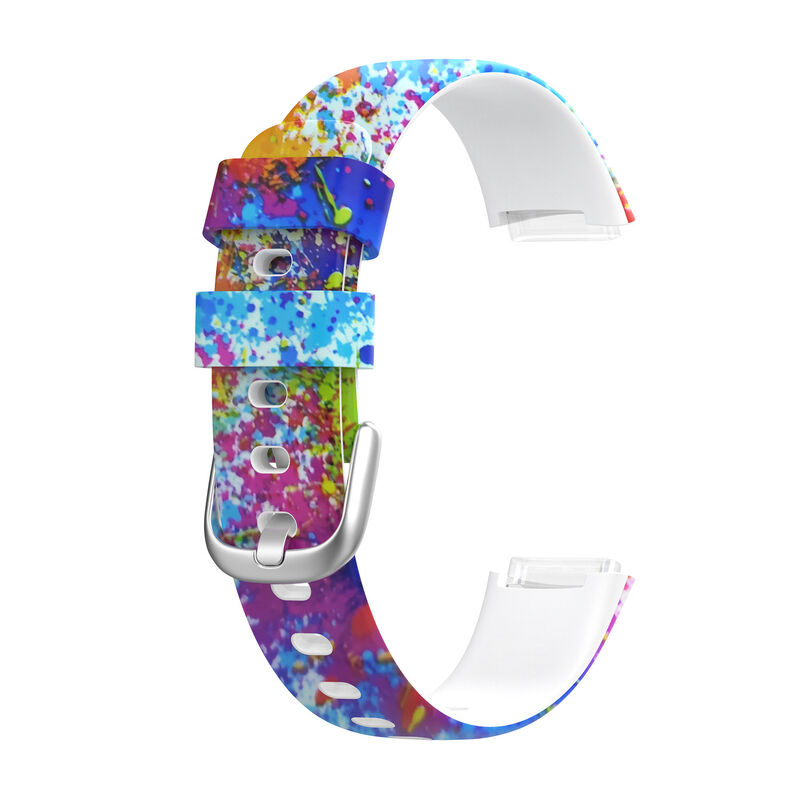 Custom Silicone Sport Wrist Watchband Replacement Part for Fitbit Luxe Smart Band Strap Watch Wristband Bracelet Accessories