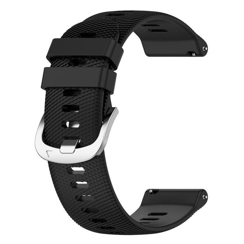 22mm Original Rubber Watch Strap for Garmin Venu 2 Vivoactive 4 Silicone Watch Band for Garmin Forerunner Music Wristbands