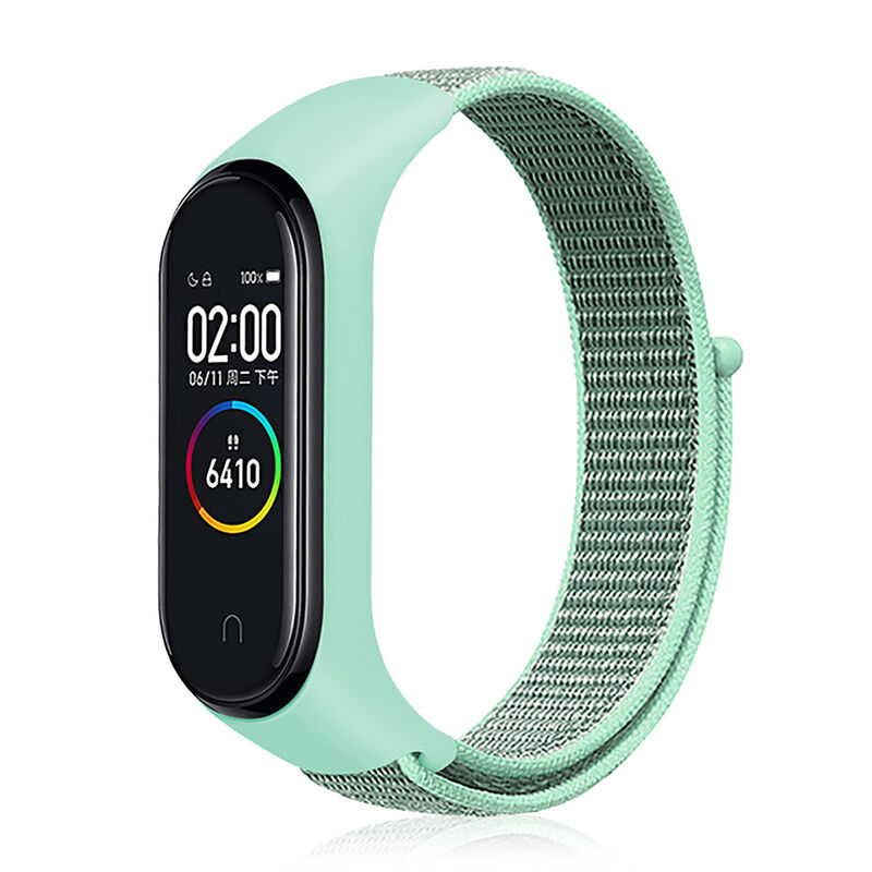 Nylon Strap for Mi Band 7 Bracelet Sport Loop Watch Belt Pulsera Correa Miband Strap Wristband for xiaomi Mi Band 6 4 3 Bracelet