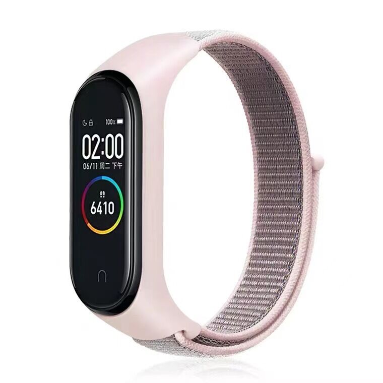 Nylon Strap for Mi Band 7 Bracelet Sport Loop Watch Belt Pulsera Correa Miband Strap Wristband for xiaomi Mi Band 6 4 3 Bracelet