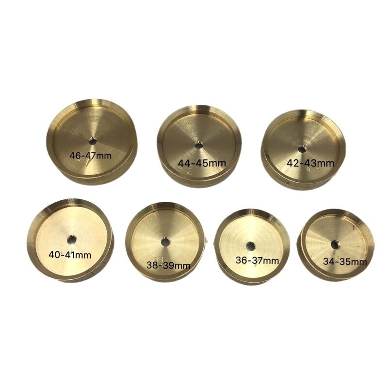 New 20pcs Aluminum Bezel Crystal Case Back Press Watch Tool Kit Set Fit Size From 20mm to 58mm for Watch Repair