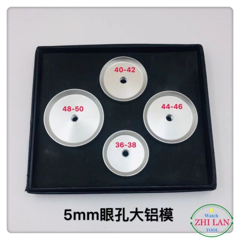 New 20pcs Aluminum Bezel Crystal Case Back Press Watch Tool Kit Set Fit Size From 20mm to 58mm for Watch Repair