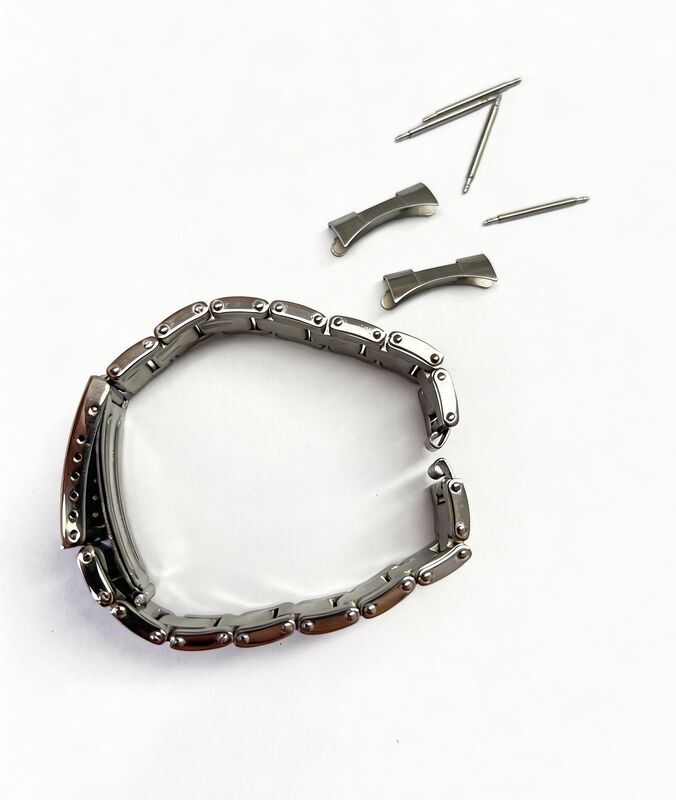 19mm 20mm Vintage Deployment Clasp Stamped LOGO Solid 904L Stainless Watch Bracelet for RLX Band Men 1501 6694 1680 15210