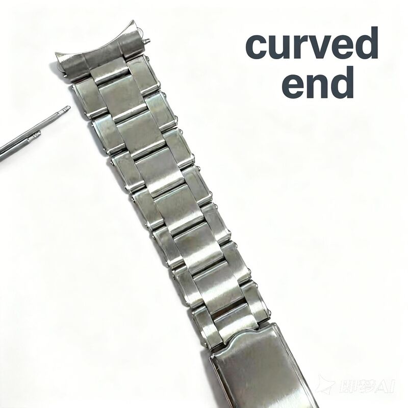 High Quality Vintage LOGO 19mm 20mm Silver Brushed 904L Steel Watchband Strap Oyster Bracelet for RLX Men 1501 6694 1680 15210