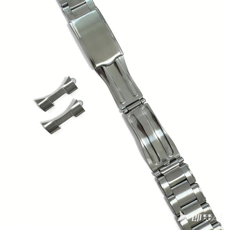 High Quality Vintage LOGO 19mm 20mm Silver Brushed 904L Steel Watchband Strap Oyster Bracelet for RLX Men 1501 6694 1680 15210