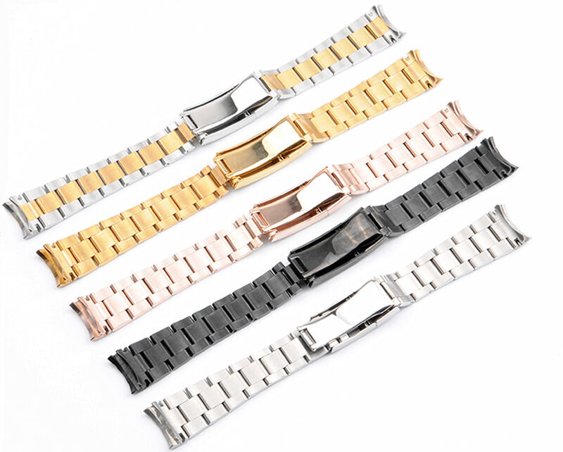 OEM Screw Links Watch Bracelet 316 Stainless Steel Watch Band Strap With LOGO for RLX Dayton Water Ghost GMT