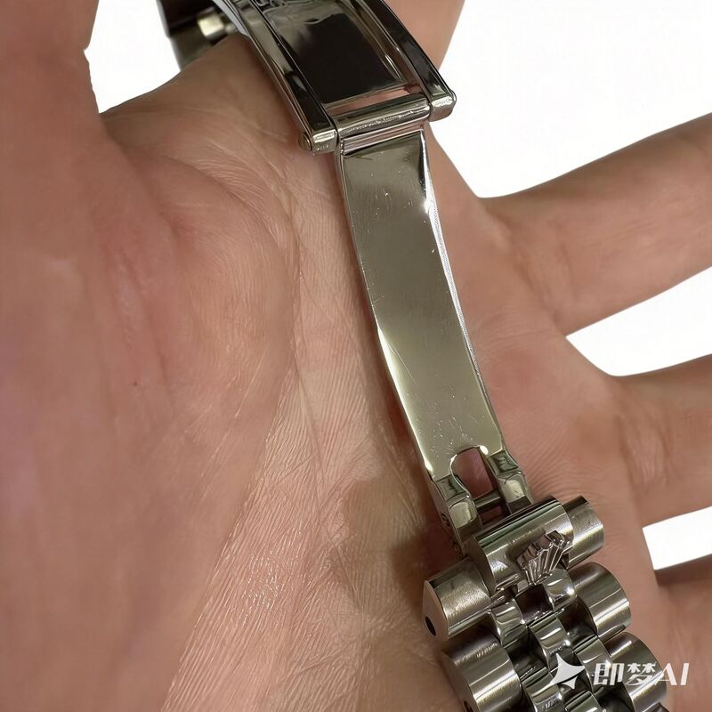 Custom R logo 17 21 20mm Jubilee Solid Stainless Steel 904L  Metal Watch Strap Band Replacement Bracelet for RLX Folded Clasp