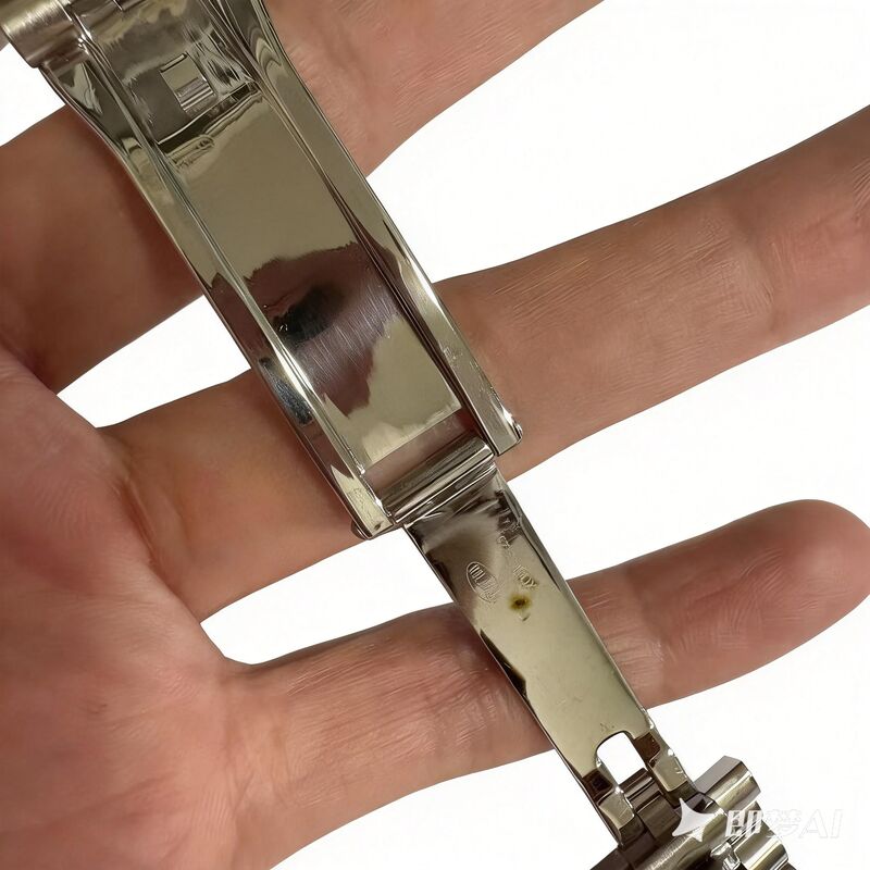 Custom R logo 17 21 20mm Jubilee Solid Stainless Steel 904L  Metal Watch Strap Band Replacement Bracelet for RLX Folded Clasp