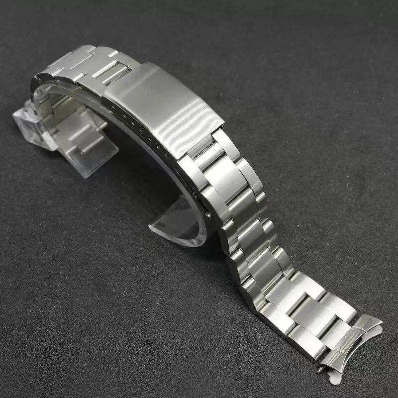 19mm 20mm Luxury Men Jubilee Links Bracelet 316L Stainless Steel Watch Band Strap for RLX Daytona Water Ghost GMT Submari