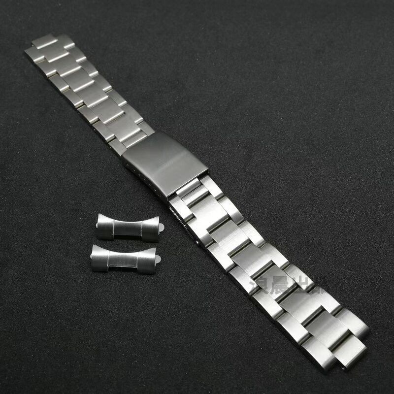 19mm 20mm Luxury Men Jubilee Links Bracelet 316L Stainless Steel Watch Band Strap for RLX Daytona Water Ghost GMT Submari