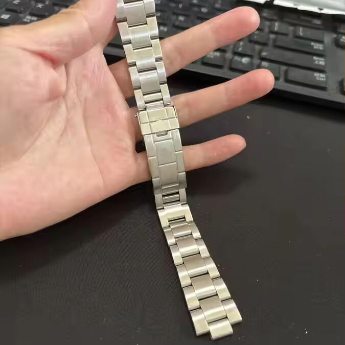 19mm 20mm Luxury Men Jubilee Links Bracelet 316L Stainless Steel Watch Band Strap for RLX Daytona Water Ghost GMT Submari