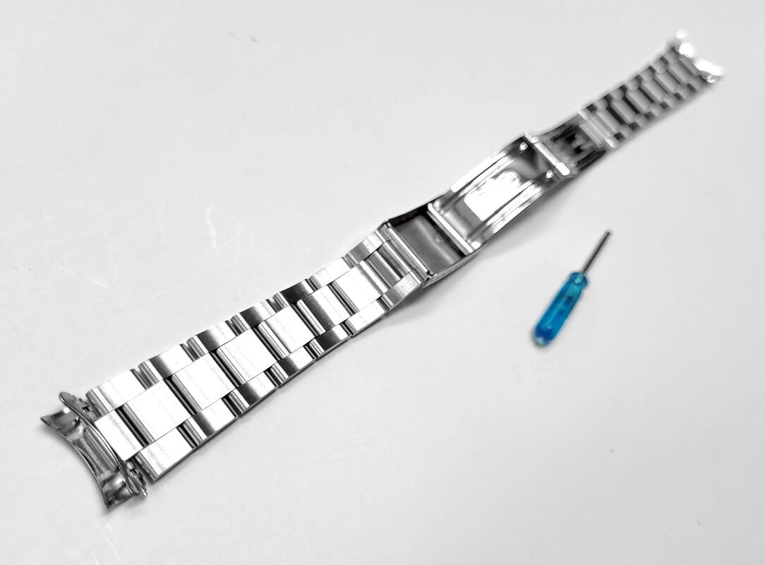 19mm 20mm Luxury Men Jubilee Links Bracelet 316L Stainless Steel Watch Band Strap for RLX Daytona Water Ghost GMT Submari