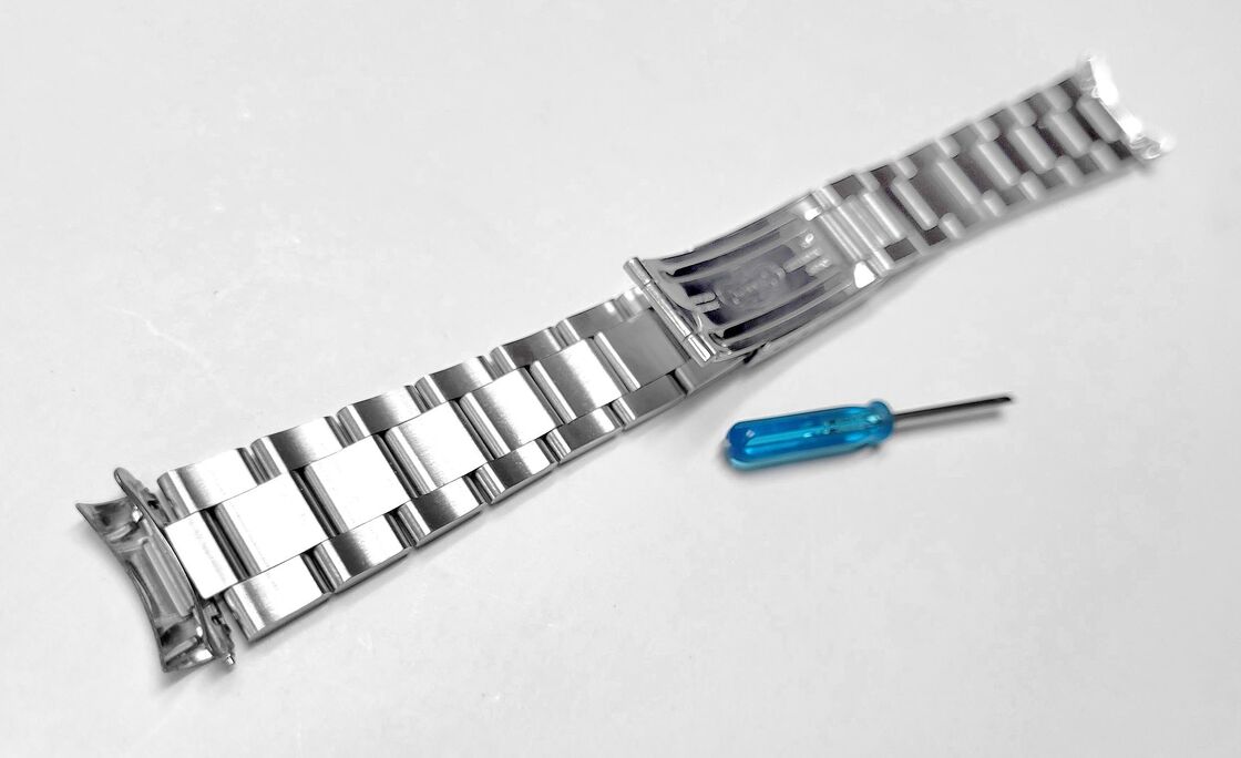19mm 20mm Luxury Men Jubilee Links Bracelet 316L Stainless Steel Watch Band Strap for RLX Daytona Water Ghost GMT Submari